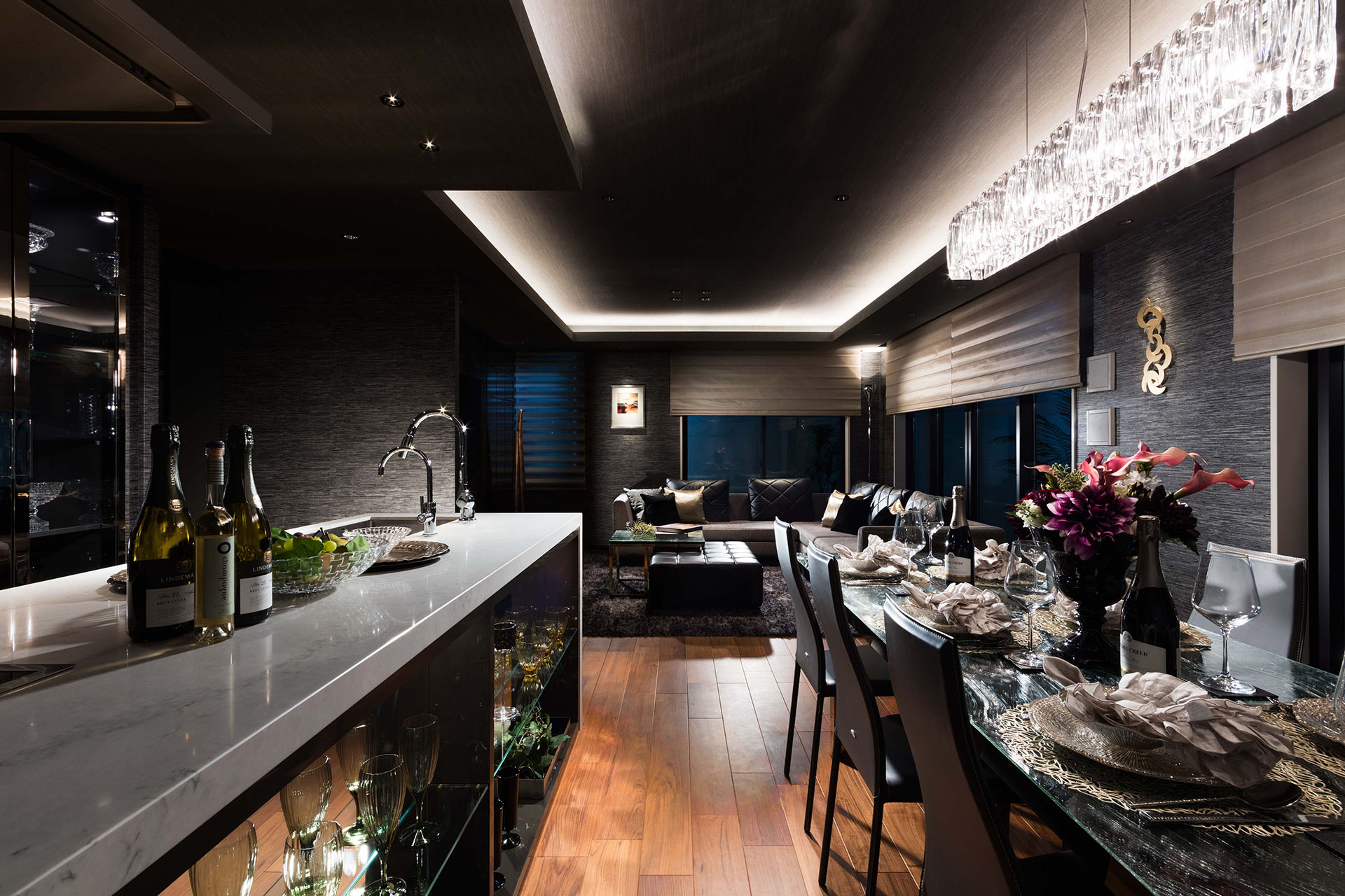 Luxury Residence Living Room Interior